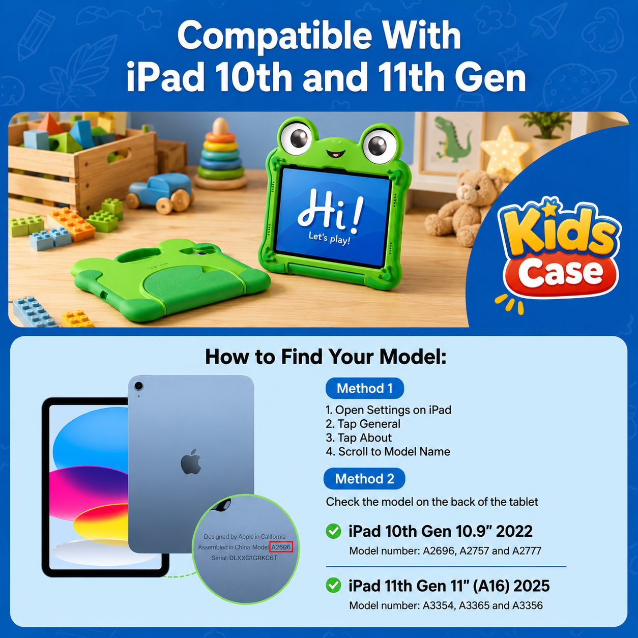 iPad Cartoon Lilypad Protective Case